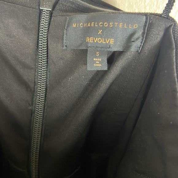 Michael Costello X REVOLVE Kailani Mini Dress in Black - Picture 6 of 7